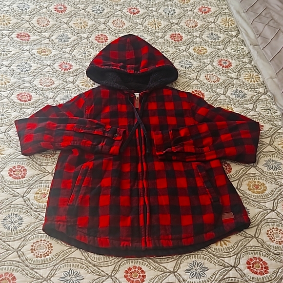Womens xs plaid winter llbean jacket. - Picture 1 of 8